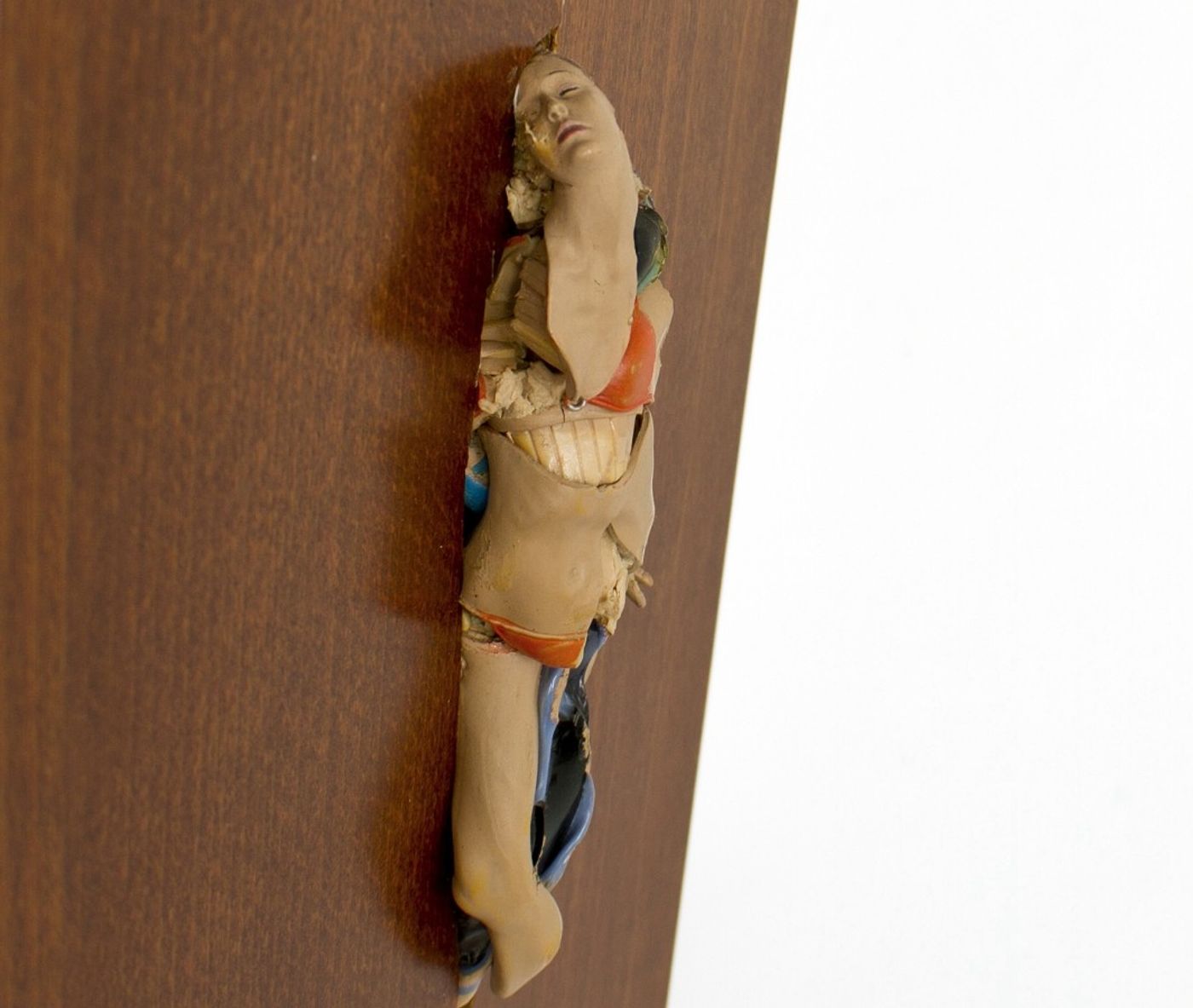 I'VE HAD ENOUGH_______plastic, wood / 2016