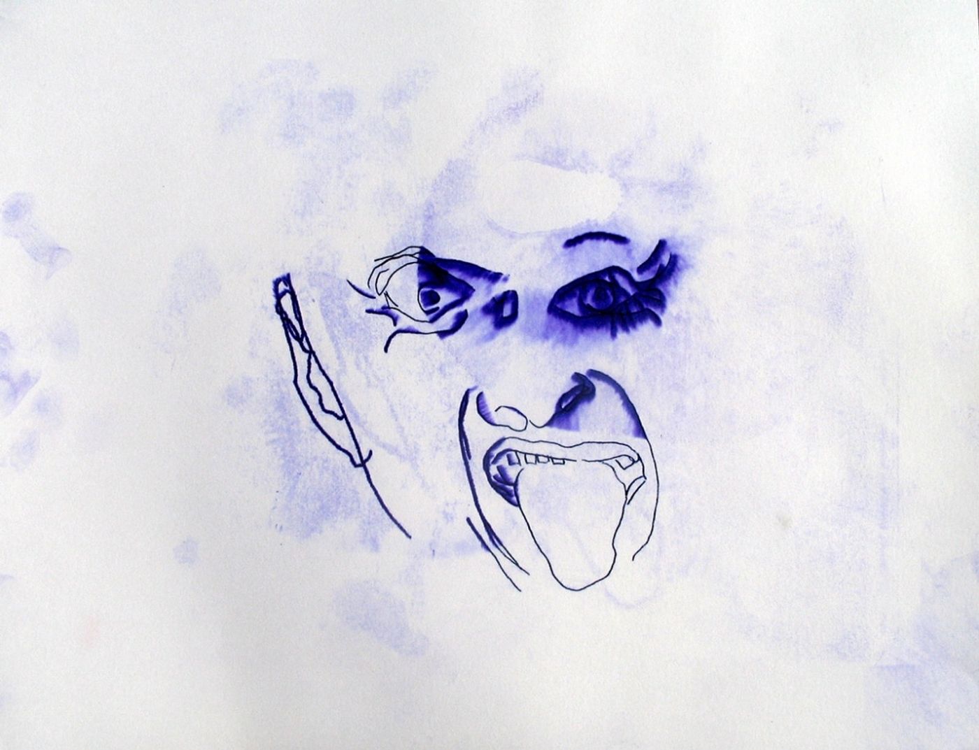 007____mimeograph carbon, alcohol on paper