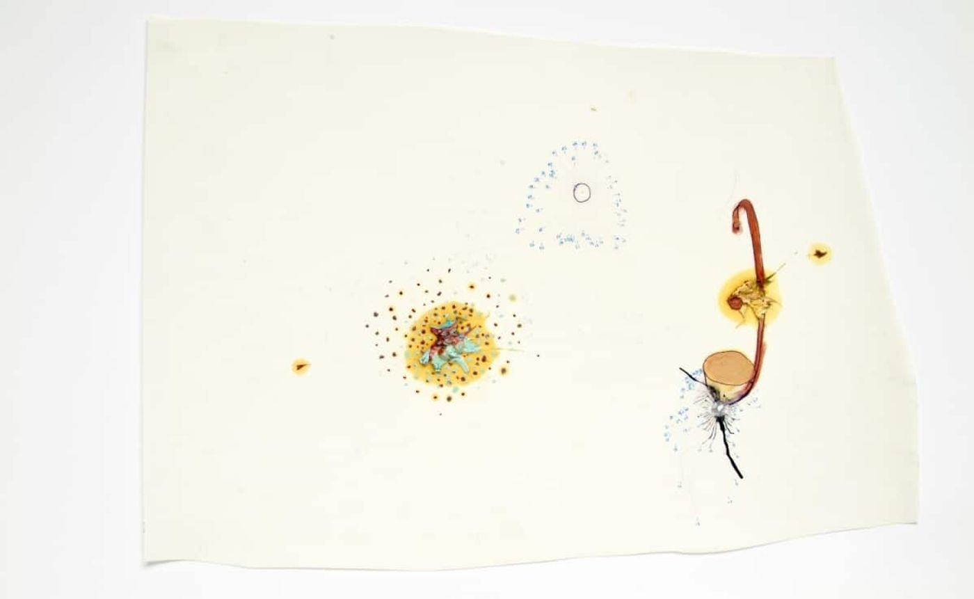 037_____mimeograph carbon, alcohol, ink on paper