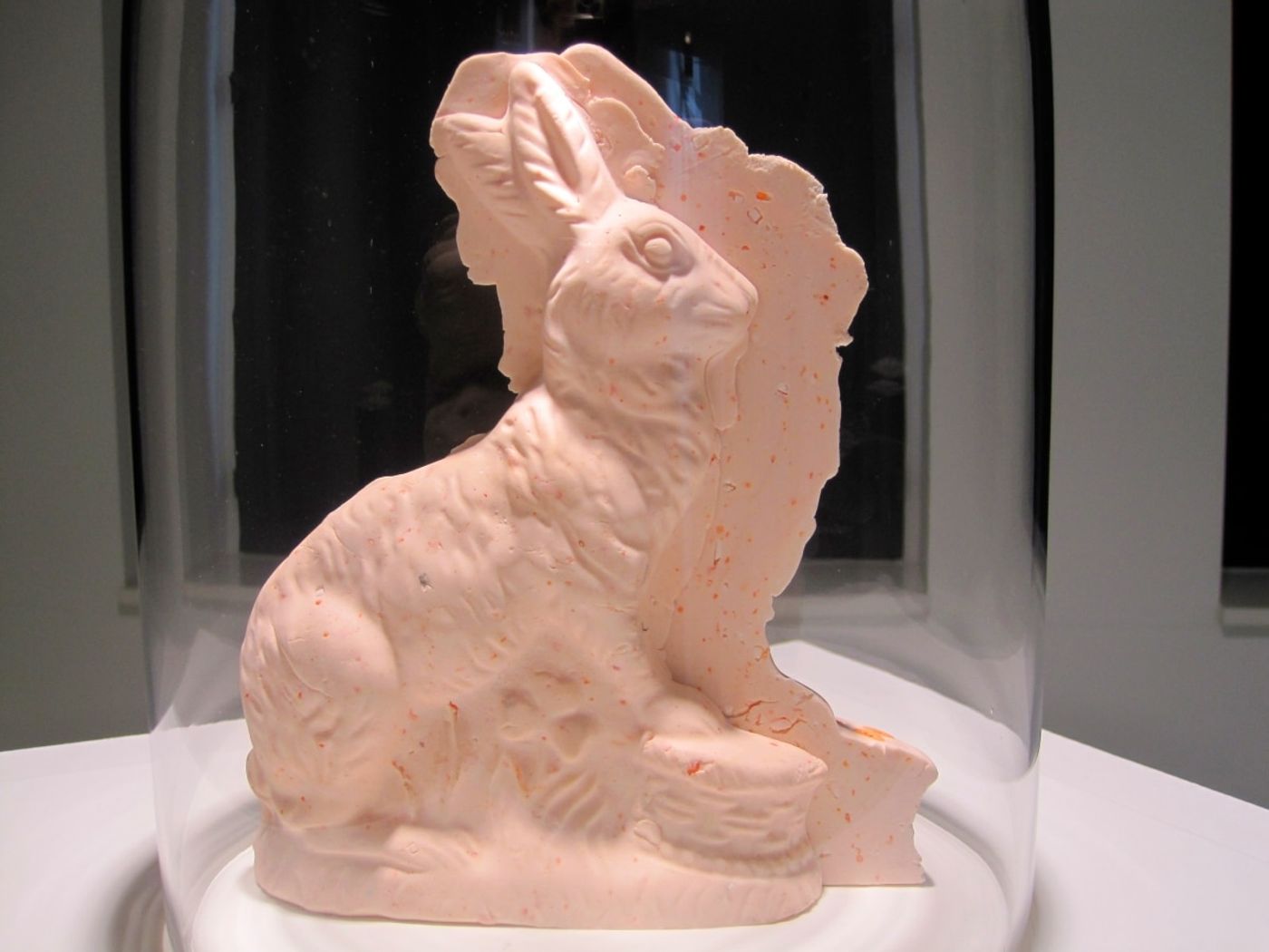 IN PILLS WE TRUST: UPPER BUNNY_______Pressed Klonopin, Ambien Pills in Form of Easter Bunny / 20 x 16 x 5