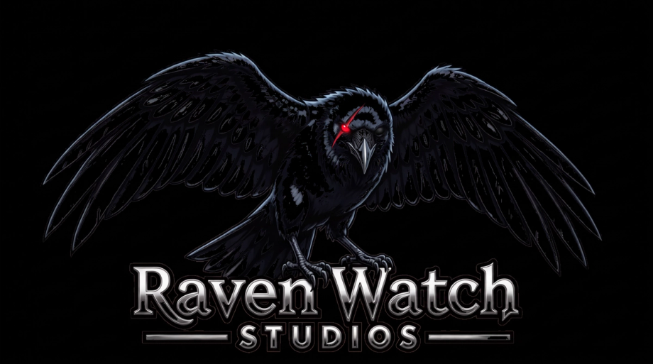 Raven Watch Studios — the raven crest