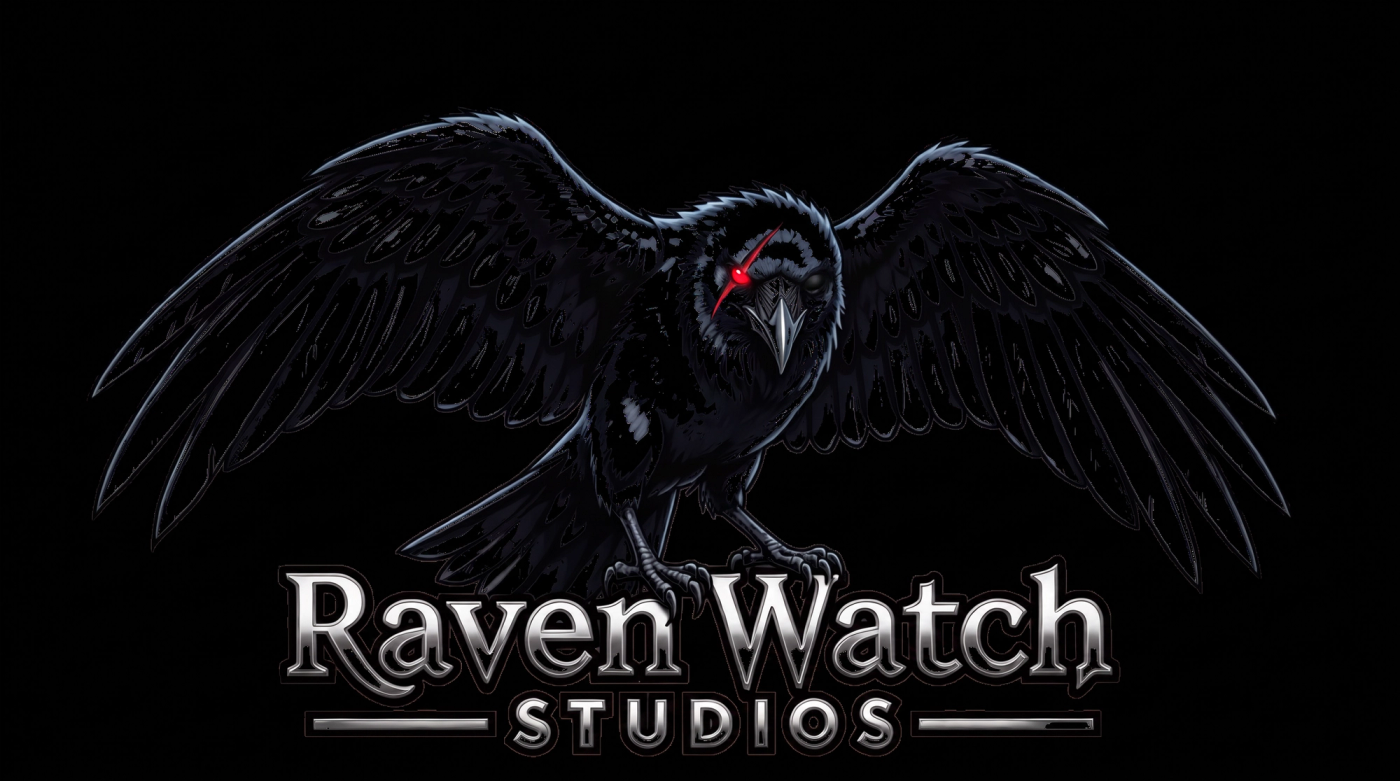 Raven Watch Studios — the raven crest