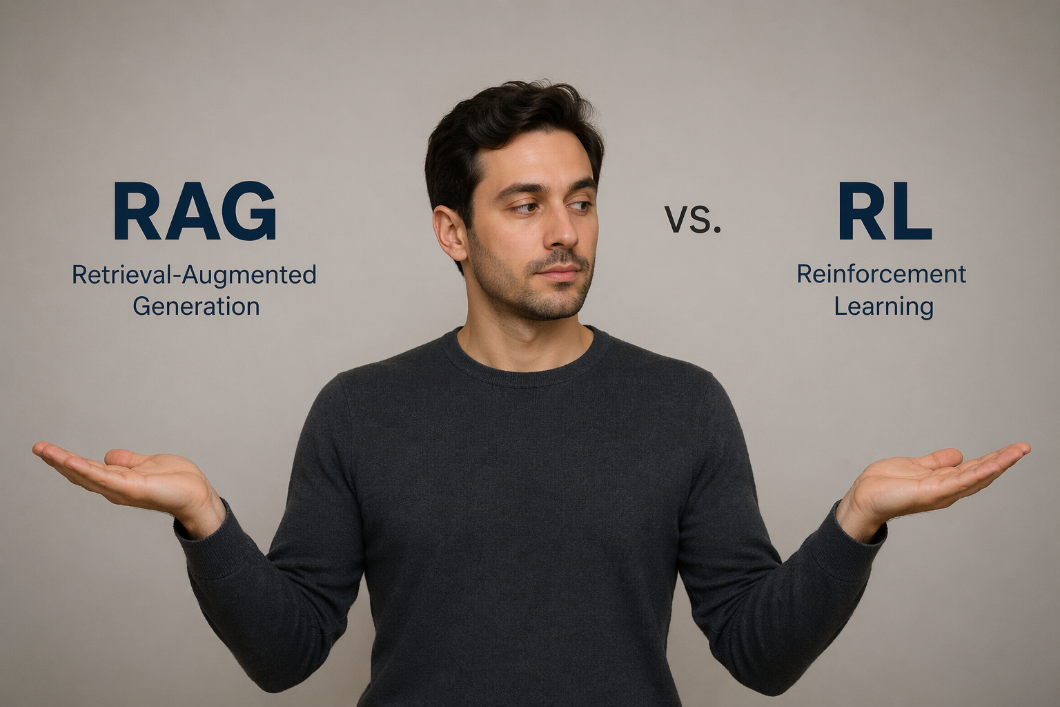 RAG, RL, and the Judge You Need Before Either