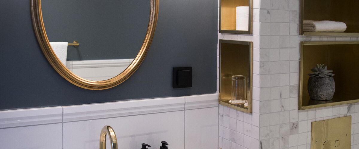 Bad, kjøkken og vaskerom