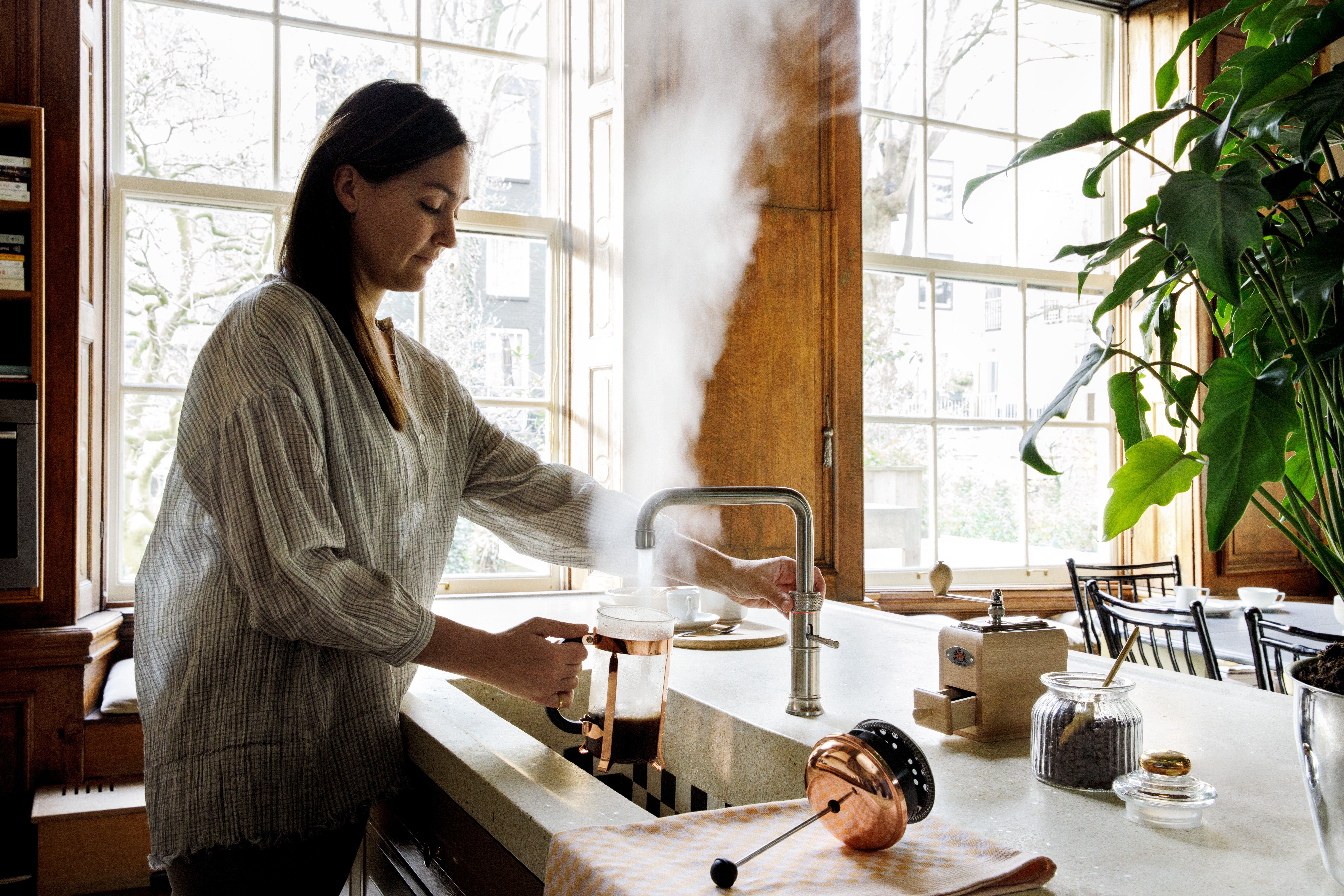 Quooker-kranen ble en naturlig del av hverdagen