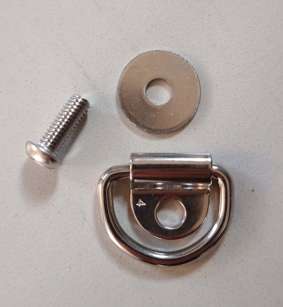 ボタンボルトM6 20 mm
ワッシャー M6 22 mm
TRUSCO グランドフック
