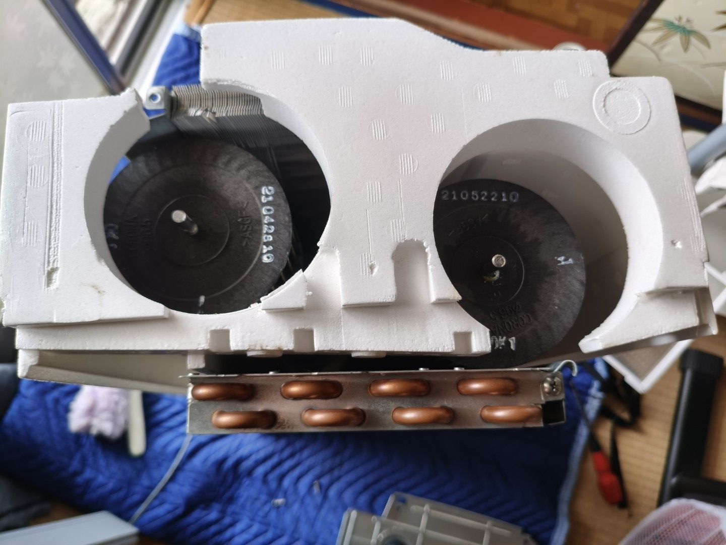 窓用エアコン分解清掃 CORONA CW-16S | OneOffObject