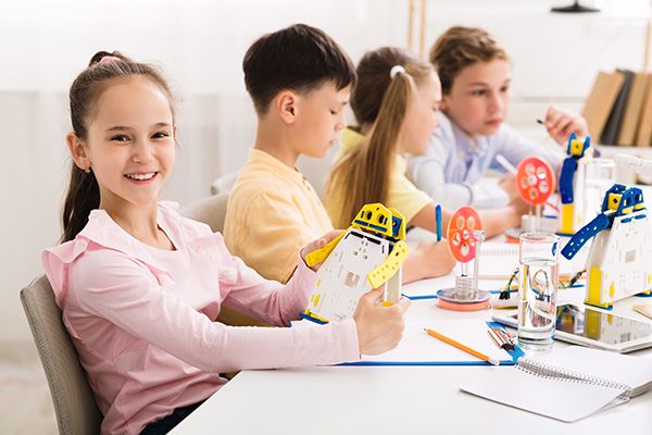 Children learning