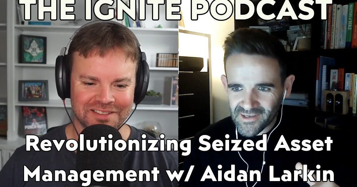 Revolutionizing Seized Asset Management: Aidan Larkin's Journey | Ep3