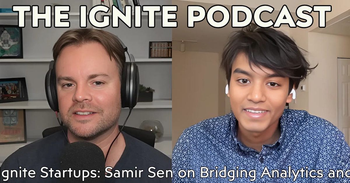 Ignite Startups: Samir Sen on Bridging Analytics and Automation in Real Estate with AI | #119