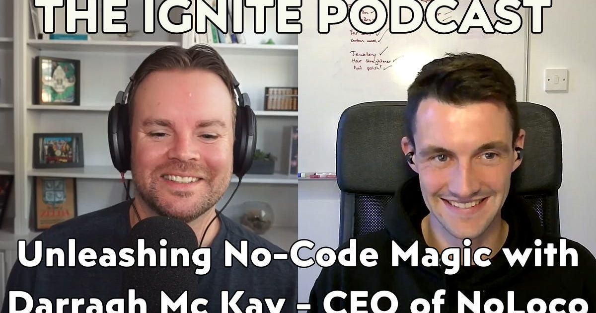 Unleashing No-Code Magic with Darragh, the Visionary CEO of NoLoco | E4