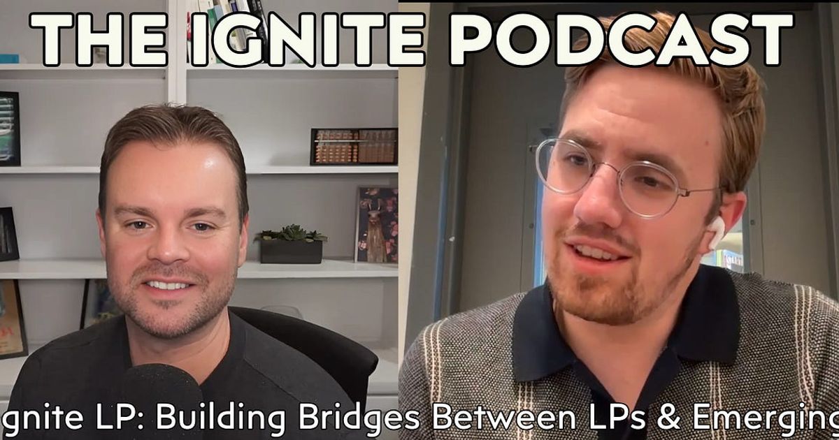 Ignite LP: Building Bridges Between LPs & Emerging Managers with Benedikt Langer | #137