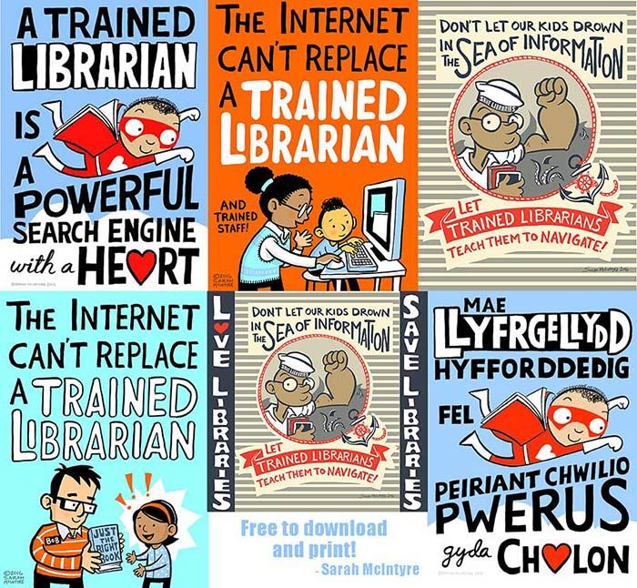 Library posters