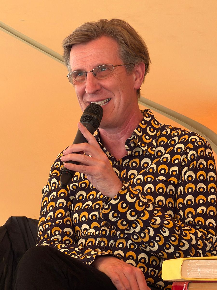 Philip Reeve talking about Mortal Engines at Dublin Lit Fest