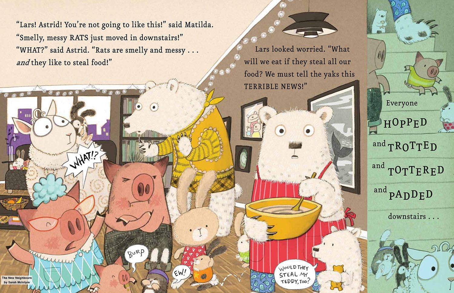 What will the polar bears think?