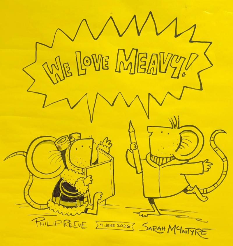 Adventuremice poster drawn at Meavy Primary School on Dartmoor
