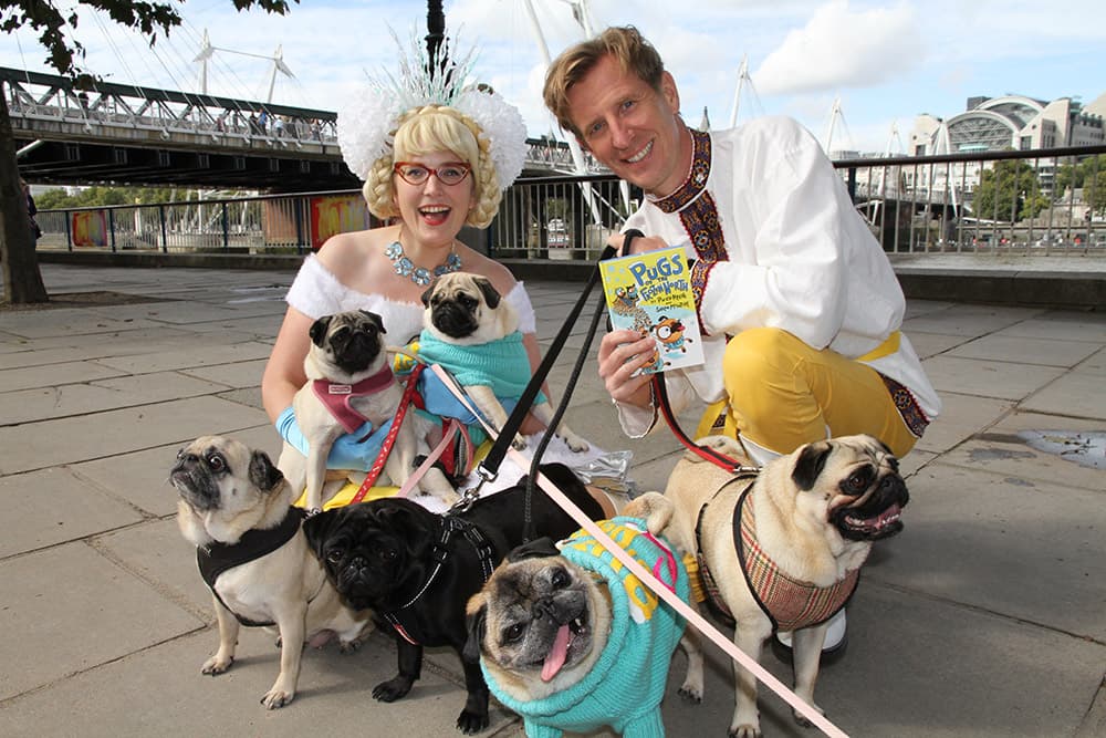 Sarah and Philip launch Pugs of the Frozen North