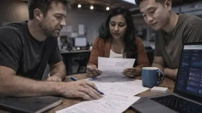 Financial data platform competitor analysis dashboard showing Bloomberg security signal data on a modern trading floor screen.