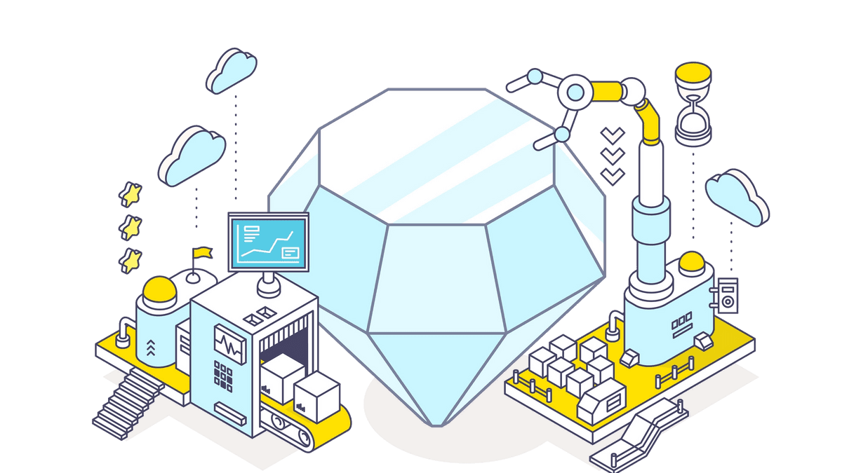Building a diamond
