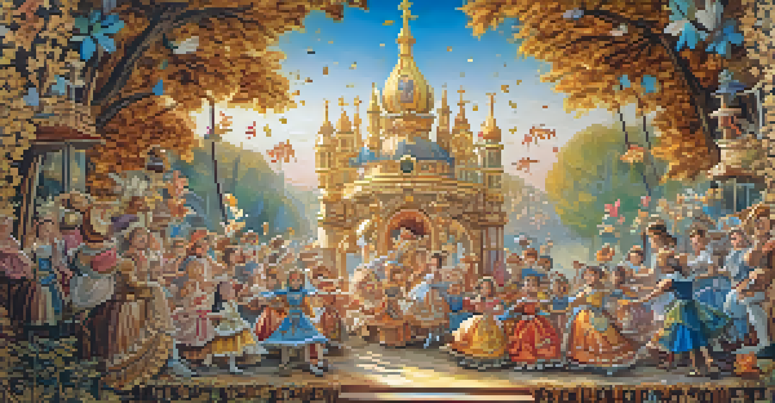 Detailed close-up of a whimsical falla sculpture from Las Fallas festival, showcasing artistic craftsmanship and vibrant colors.