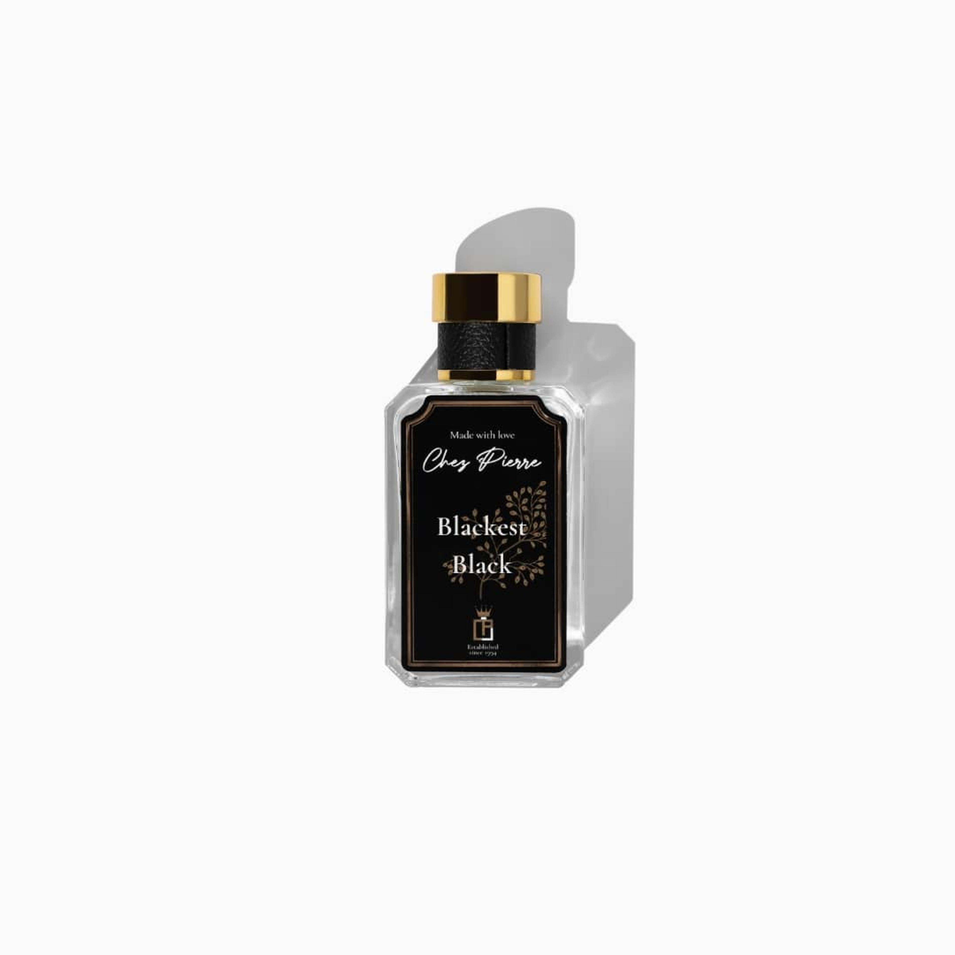 Chez Pierre's Blackest Black Perfume Inspired By Tom Ford Noir de Noir