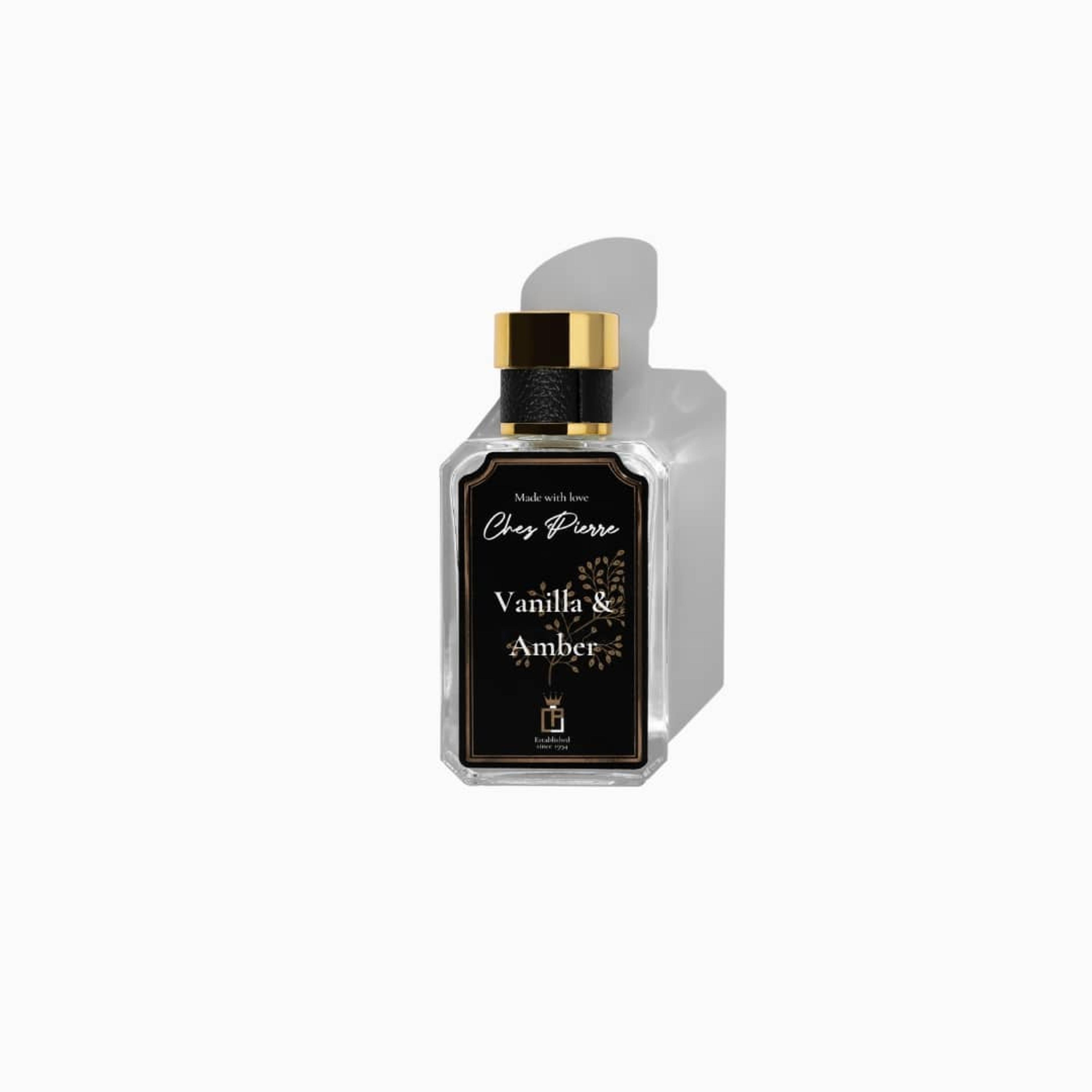 Chez Pierre's Vanilla and Amber Perfume Inspired By Myrrh & Tonka