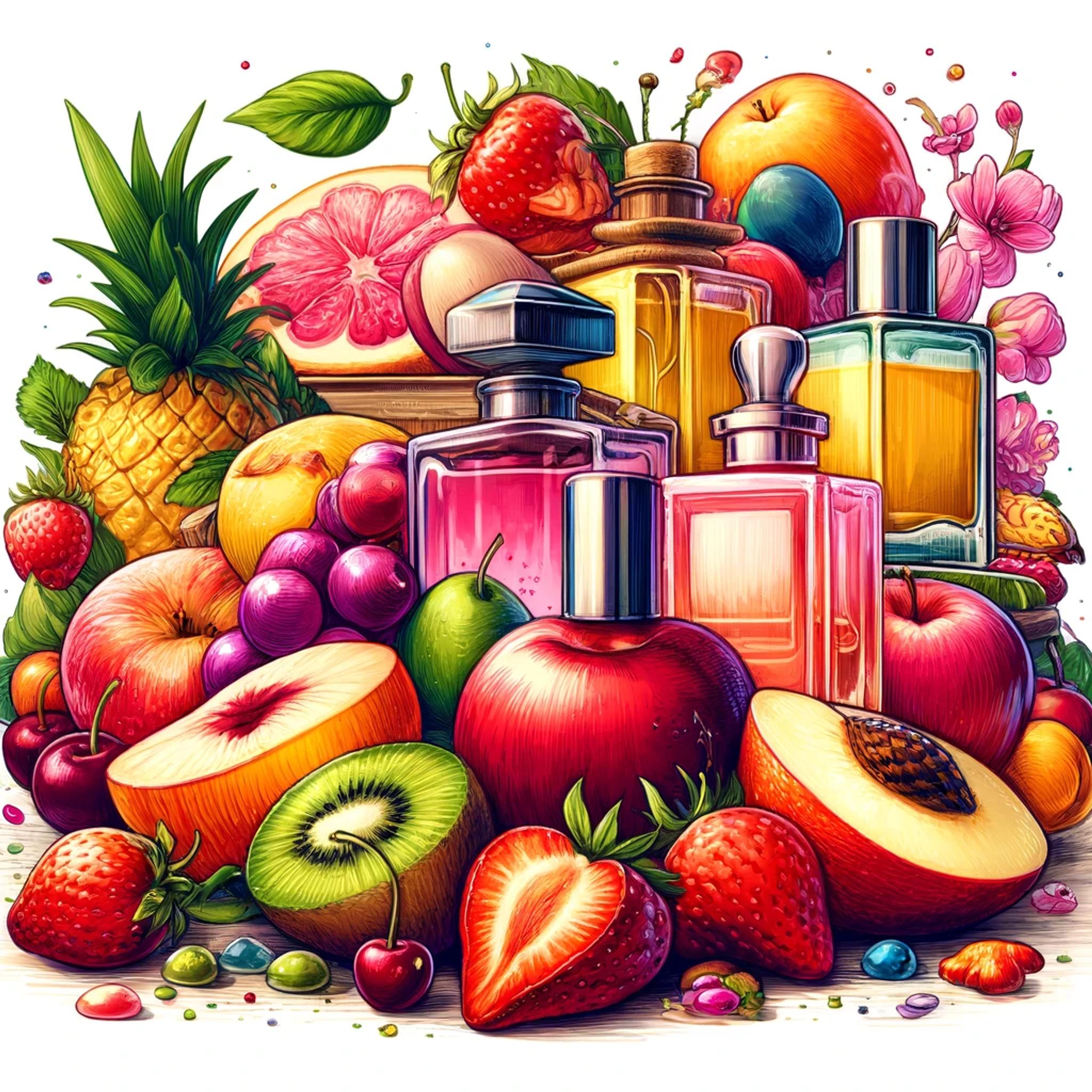 Fruity compounds for perfumes