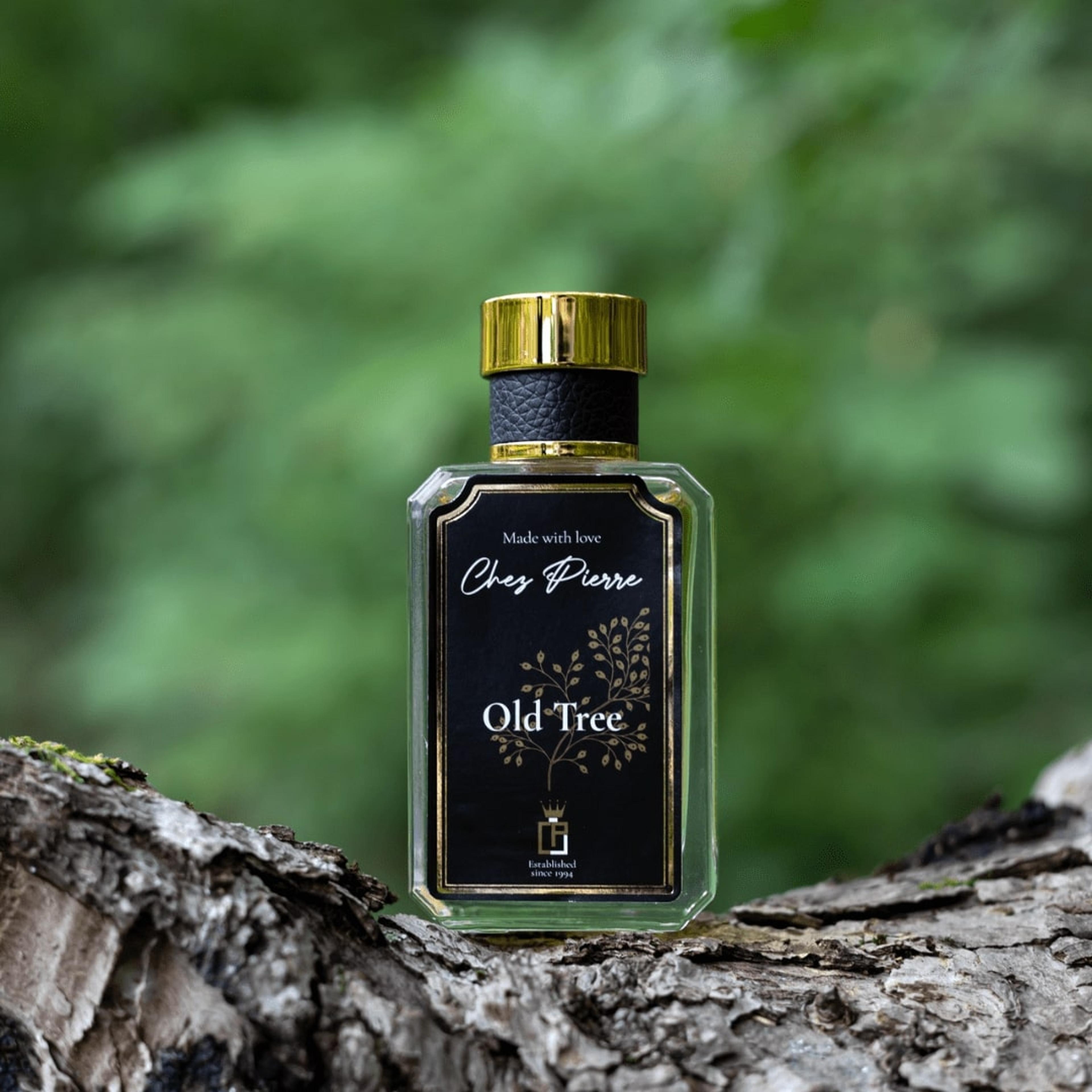 Chez Pierre's Old Tree Perfume Inspired By Oud Wood