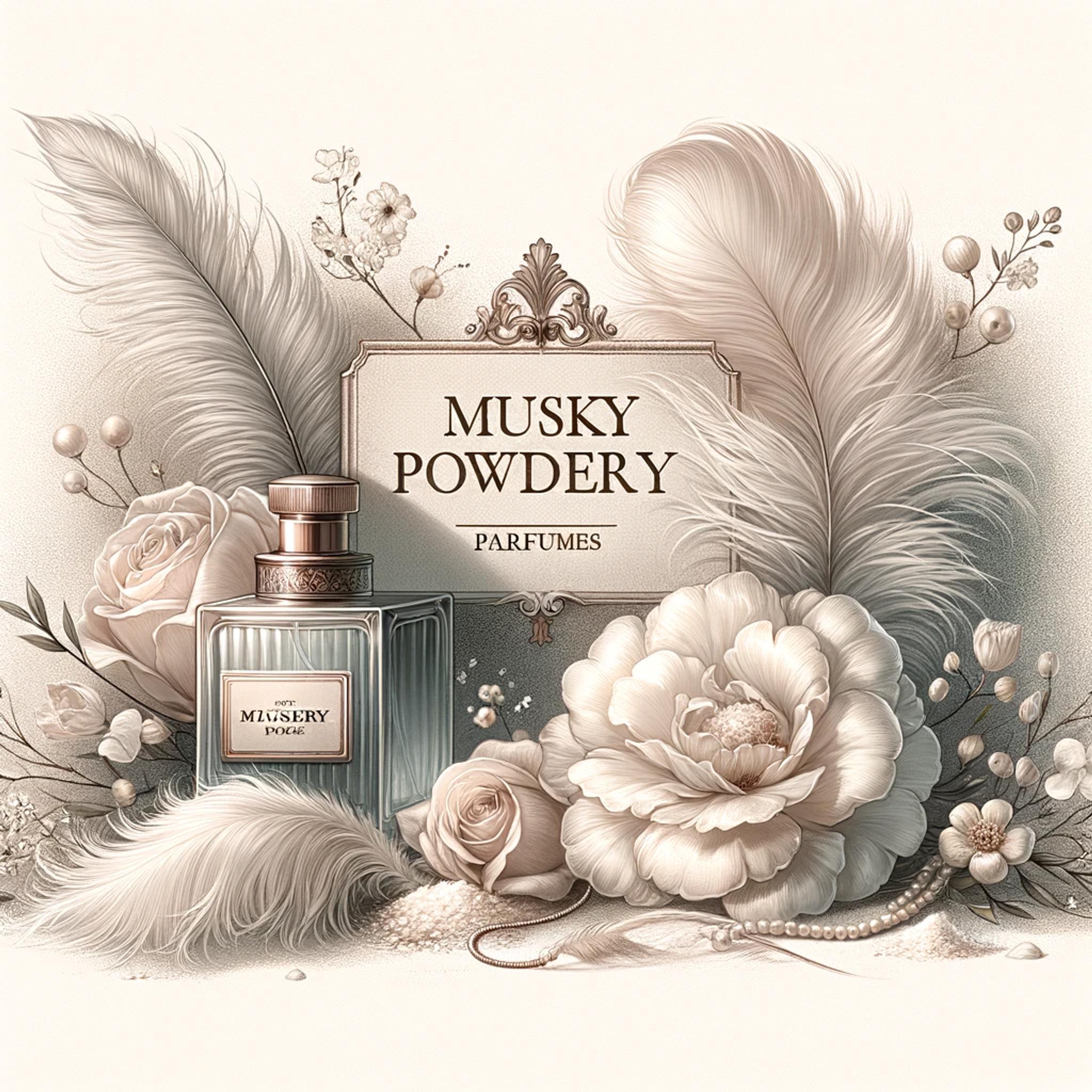 Musky powdery parfumes