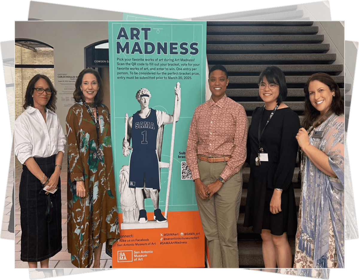 Rising Leaders gathered at the San Antonio Museum of Art