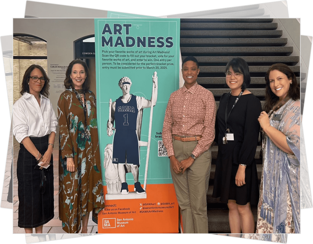 Rising Leaders gathered at the San Antonio Museum of Art