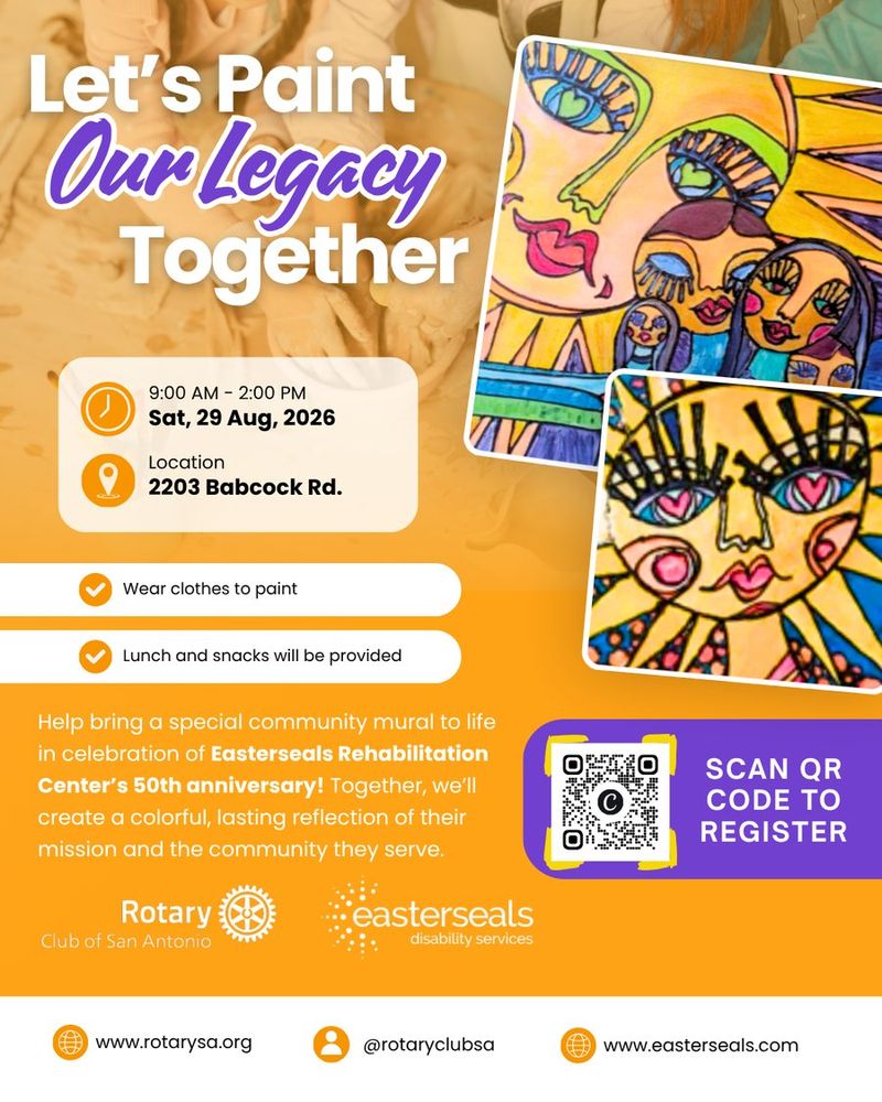 Easterseals 50th Anniversary Mural Painting