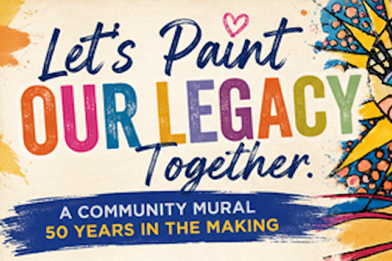 Easterseals 50th Anniversary Mural Painting