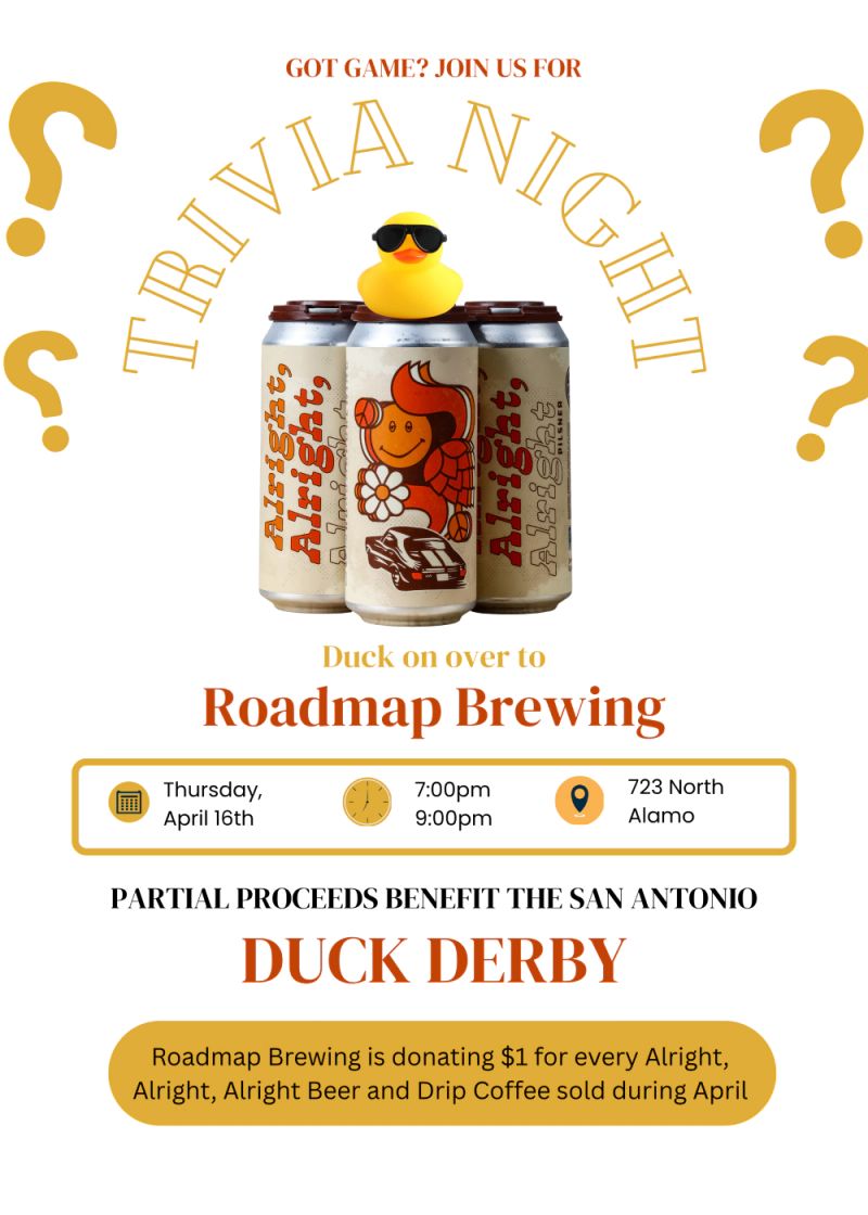 Trivia Night at Roadmap Brewing