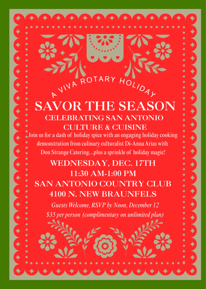 Rotary Club of San Antonio Holiday Party