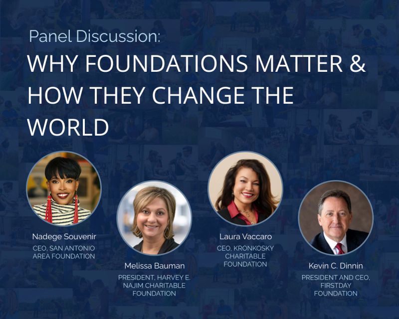 Panel: Why Foundations Matter & How They Change The World