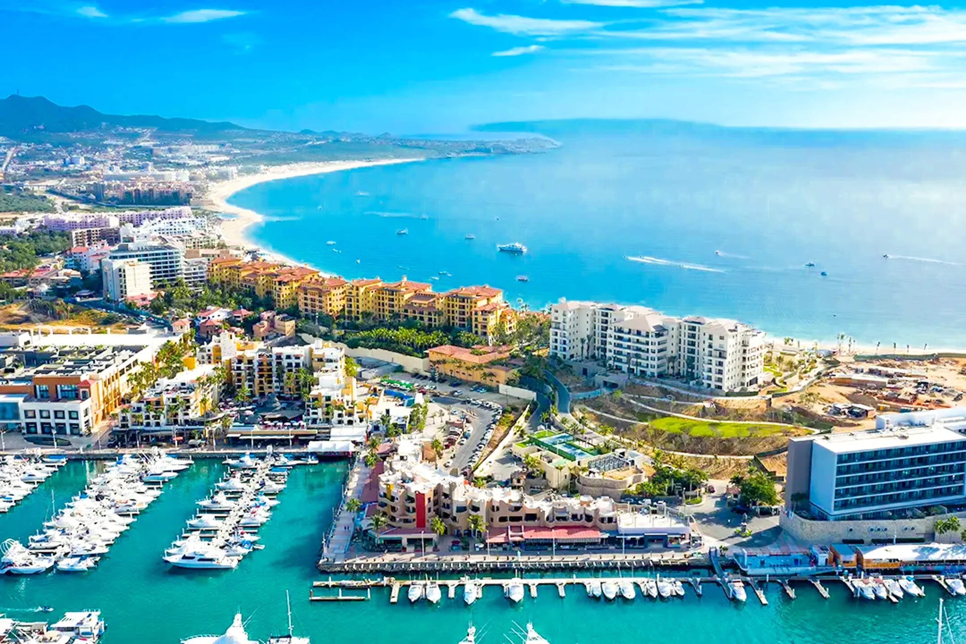 Panoramic view of Cabo san Lucas