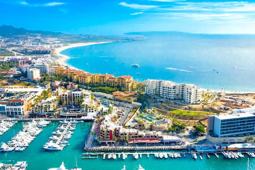 Panoramic view of Cabo san Lucas