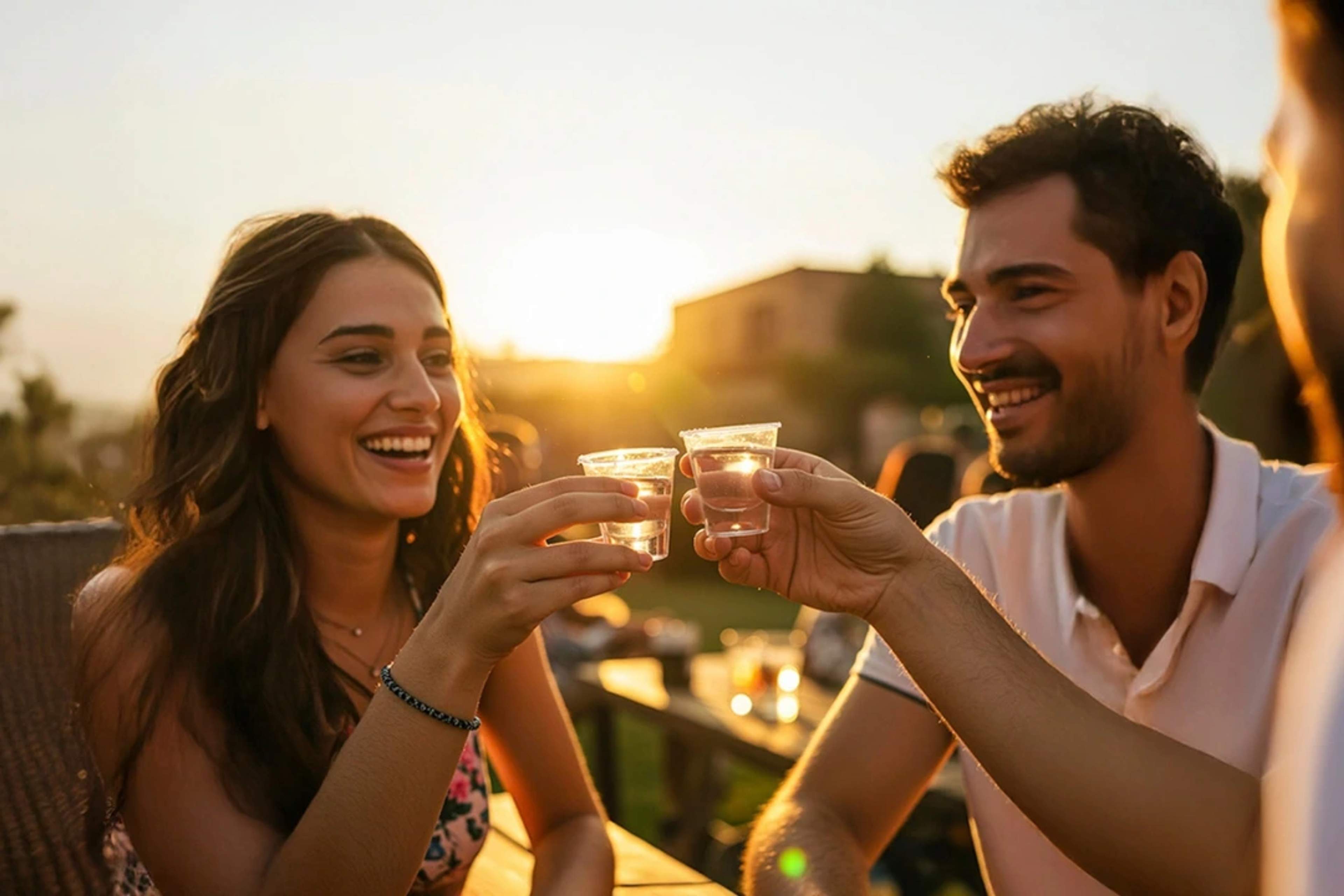 Adults enjoy Tequila tasting in Cabo during a Cabo Adventures tour.