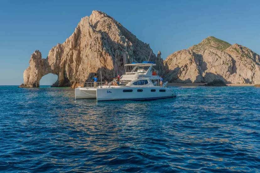 Yacht on the Sea of Cortez