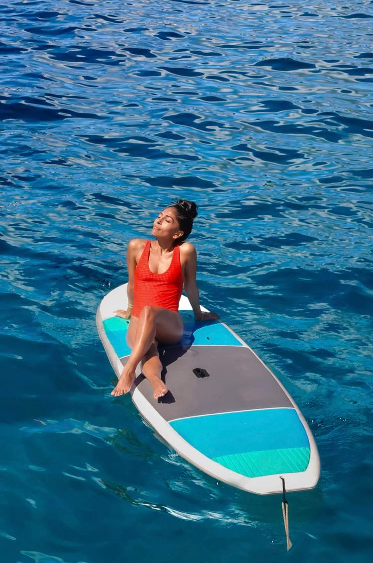 Paddleboarding in Cabo