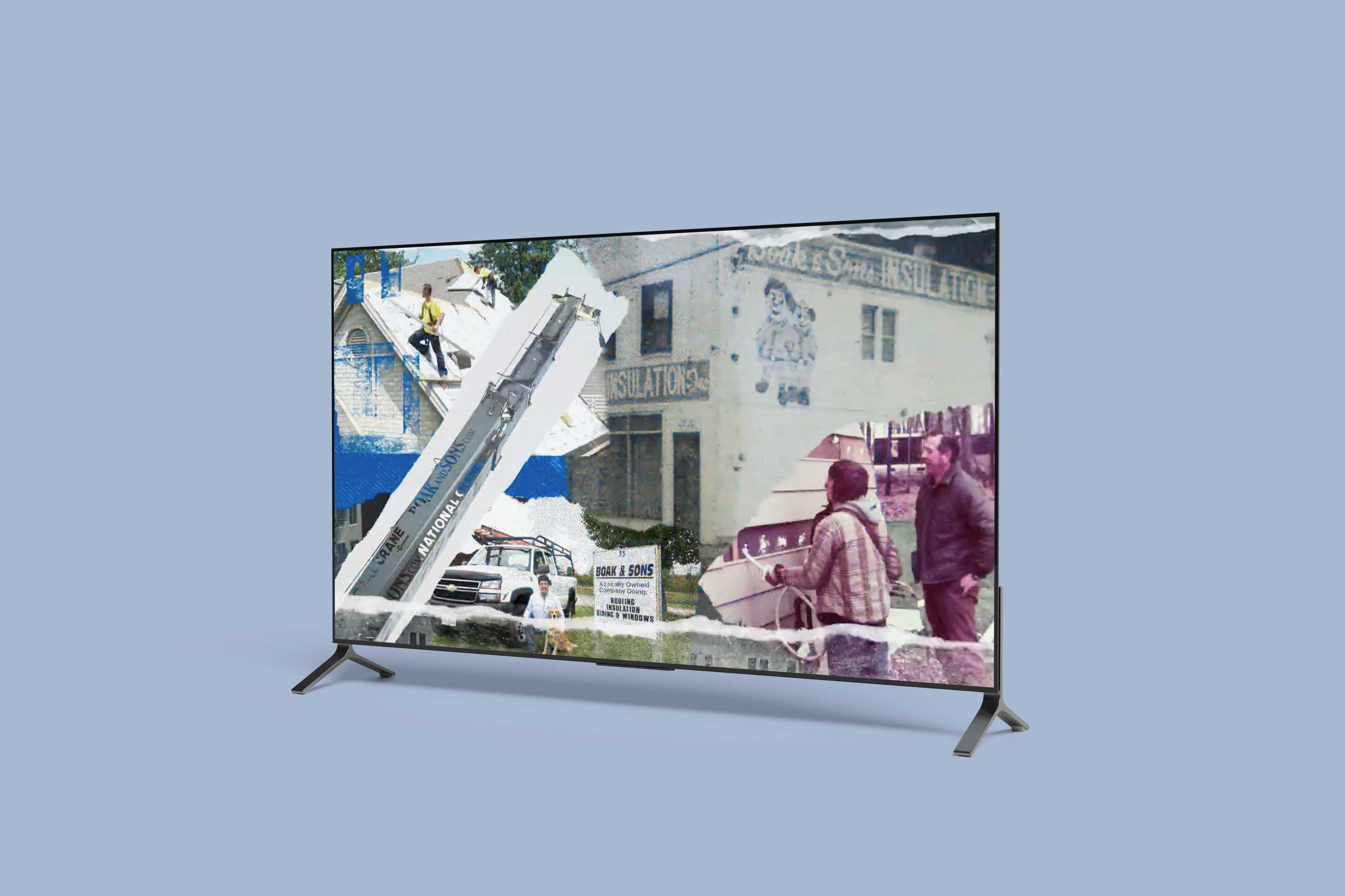 Boak and Sons Video on a computer screen