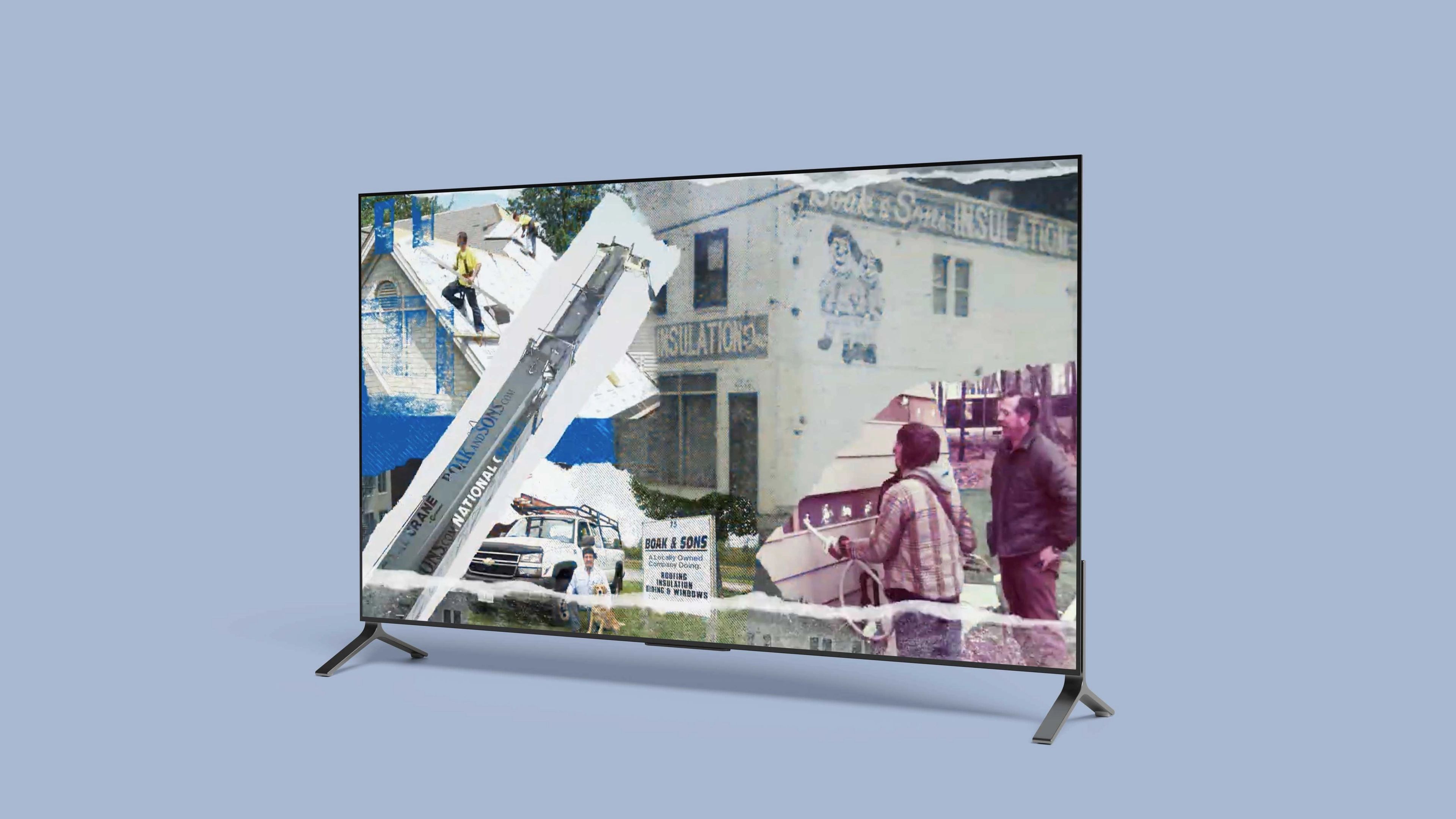 Boak and Sons Video on a computer screen