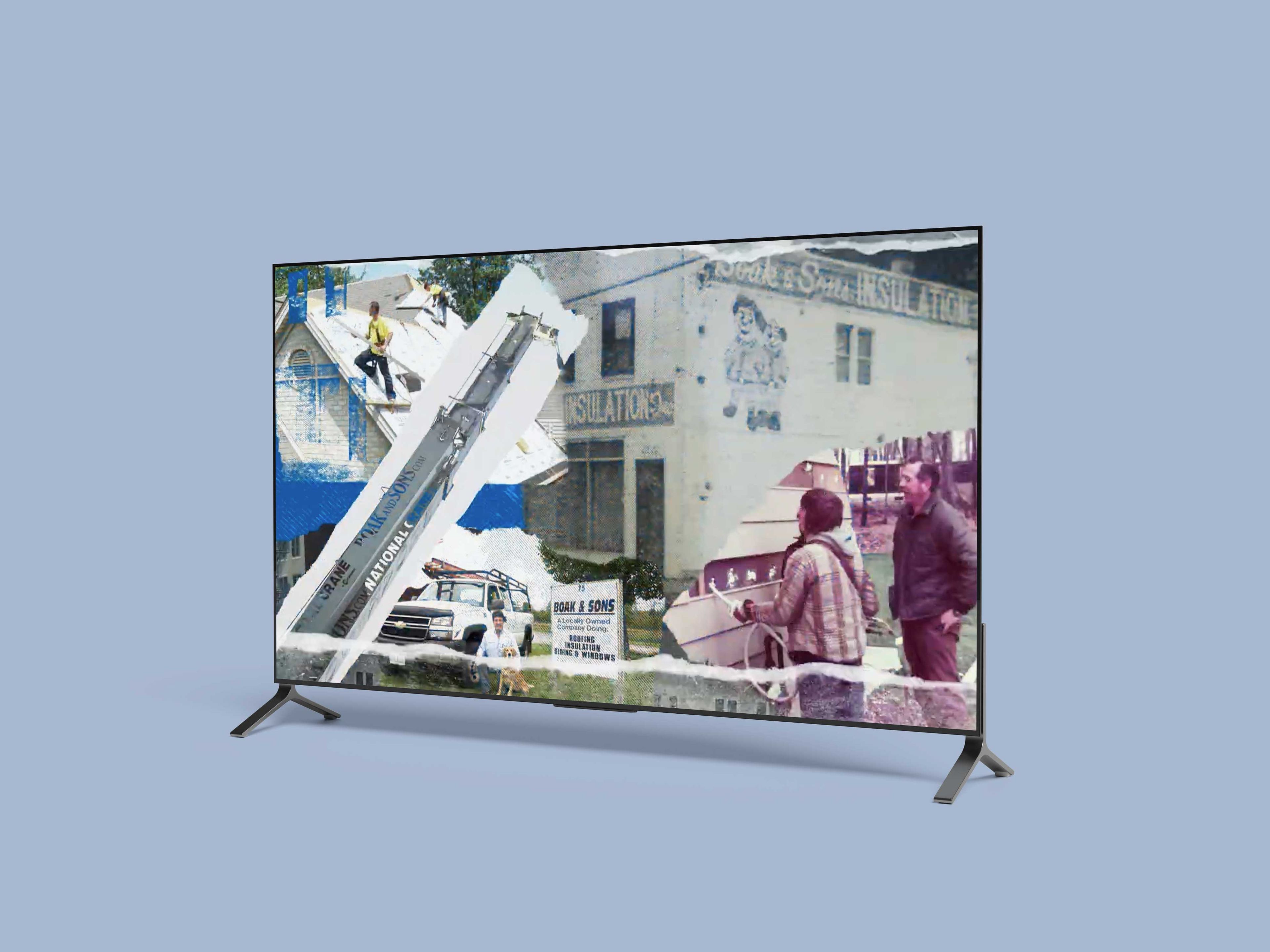Boak and Sons Video on a computer screen