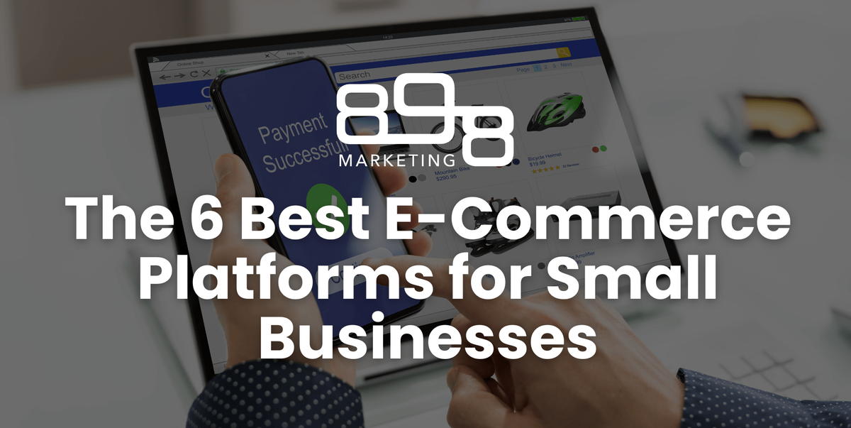 The 6 Best E-Commerce Platforms for Small Businesses Blog Header