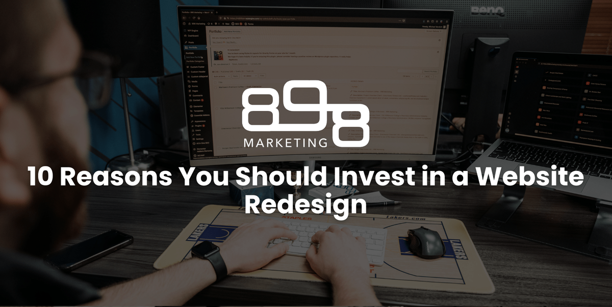 10 reasons to invest in a new website graphic