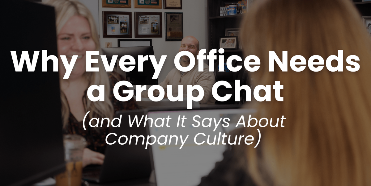 Why Every Office Needs a Group Chat Blog Header 