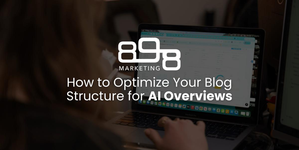 How to Optimize Your Blog Structure for AI Overviews Blog Header