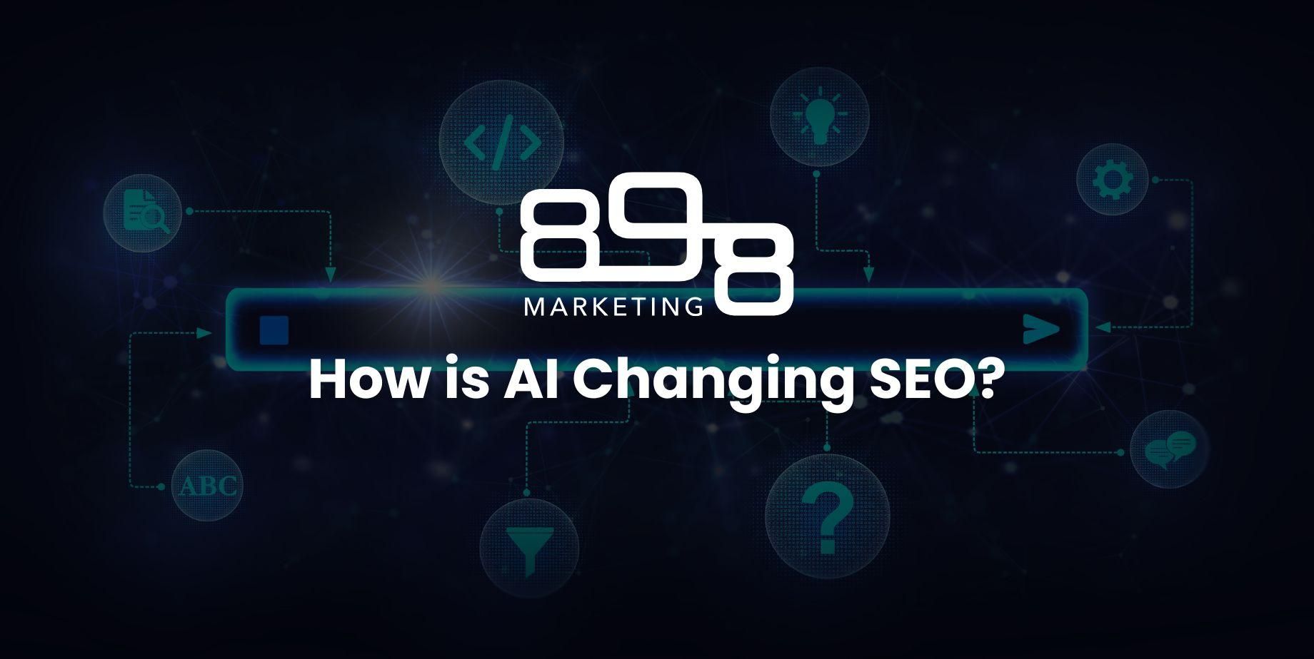 How is AI Changing SEO? Blog Header