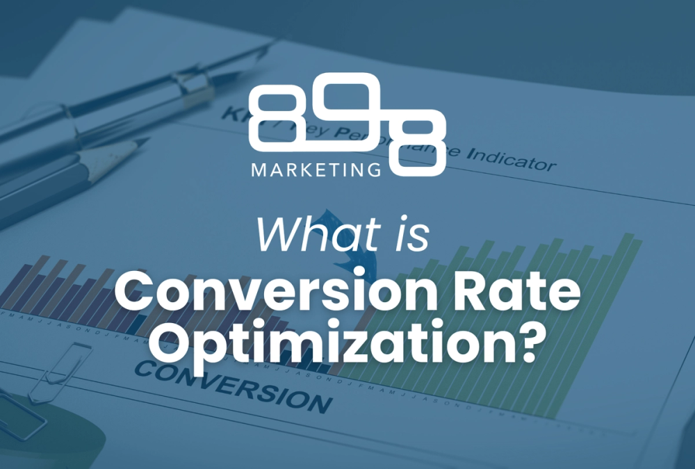 Conversion rate optimization graphic